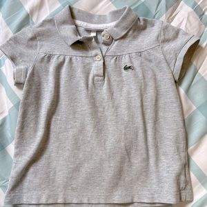 Lacoste girls shirt 6T